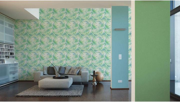Actual product image Designdschungel By Laura N. with palm print jungle (53 x 1000 cm)