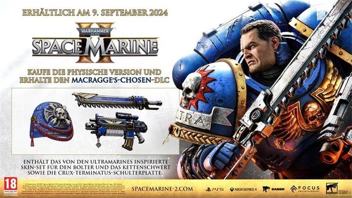 Actual product image Focus Home Interactive Warhammer 40,000: Space Marine 2 (PS5, DE)