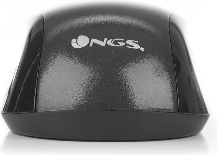 Produktbild NGS Black Mist Maus rechts USB Typ-A Optisch 800 DPI (Kabelgebunden)