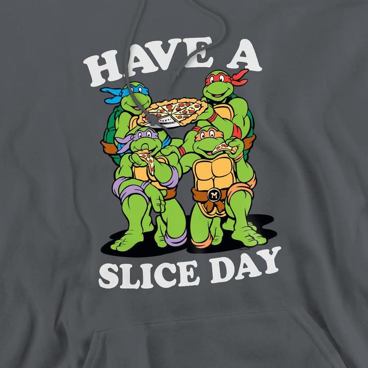 Immagine prodotto Teenage Mutant NT Have A Slice Day Felpa con Cappuccio Uomo (S)