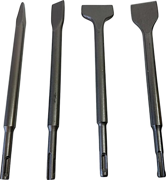 Image du produit Einhell Jeu de burins SDS-Plus 247205, 250 mm, 4 pièces