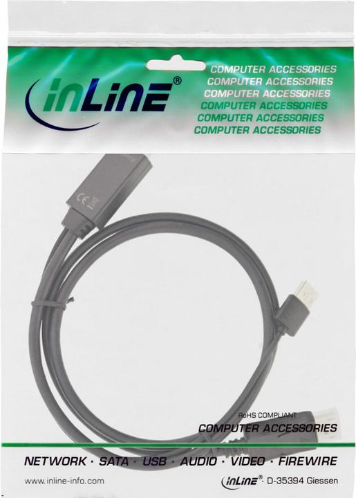 Immagine prodotto InLine 2in1 (1.50 m, DisplayPort)