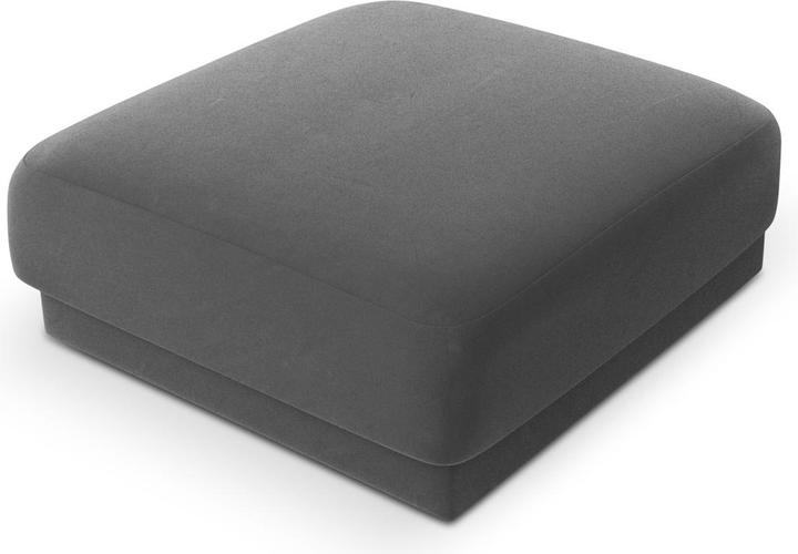 Actual product image Micadoni Boucle Pouf, "Miley", 1 Seat, 90x90x40Made in Europe (Cushioned stools)