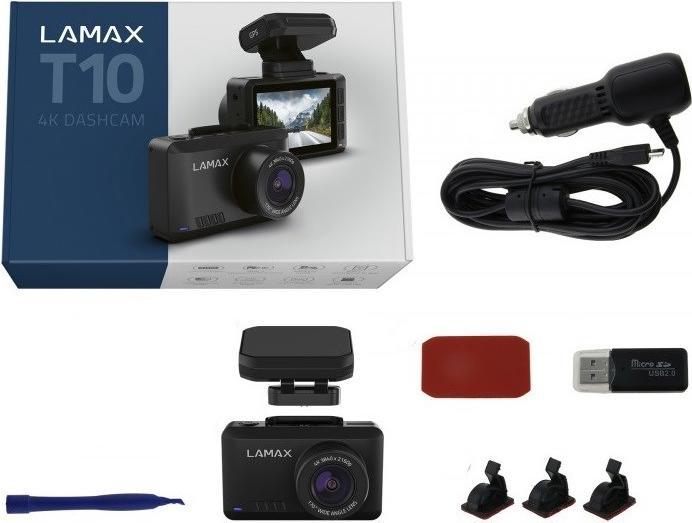 Actual product image Lamax T10 (GPS receiver, Accelerometer, Wi-Fi, Rechargeable battery, UHD 4K)