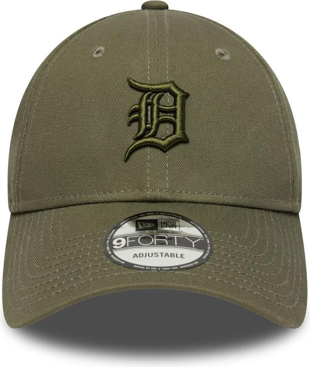 Actual product image New Era 9Forty Strapback Cap - Midi Detroit Tigers Moss Oliv