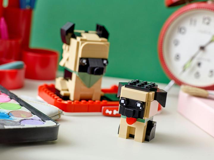 Actual product image LEGO German Shepherd (40440, LEGO Brickheadz)