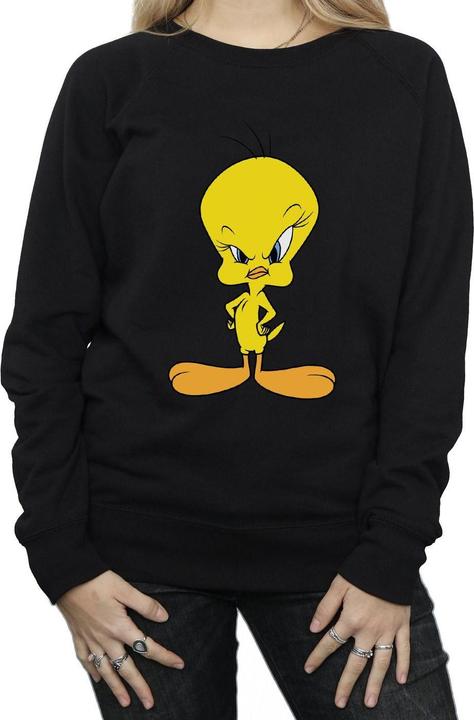 Immagine prodotto Looney Tunes Felpa in cotone da donna/donna Tweety Angry (XXL)