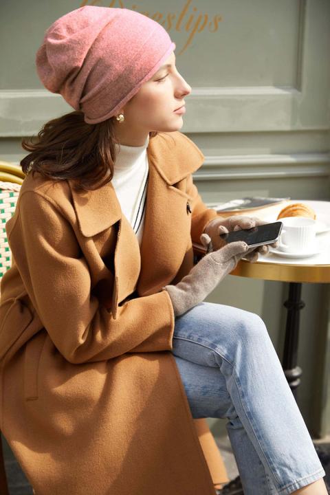 Actual product image Bellemere Hat Double Layer Cashmere Hat (One size)