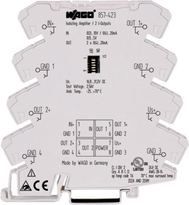 Image du produit Wago Amplificateur de séparation
