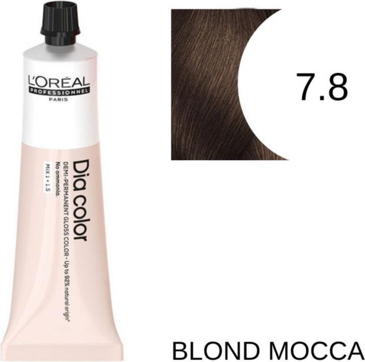 Produktbild L'Oréal Paris Loreal DIA Color 7,8 Mittelblond Mokka 60 ml (7.8, Mittelblond Mokka)