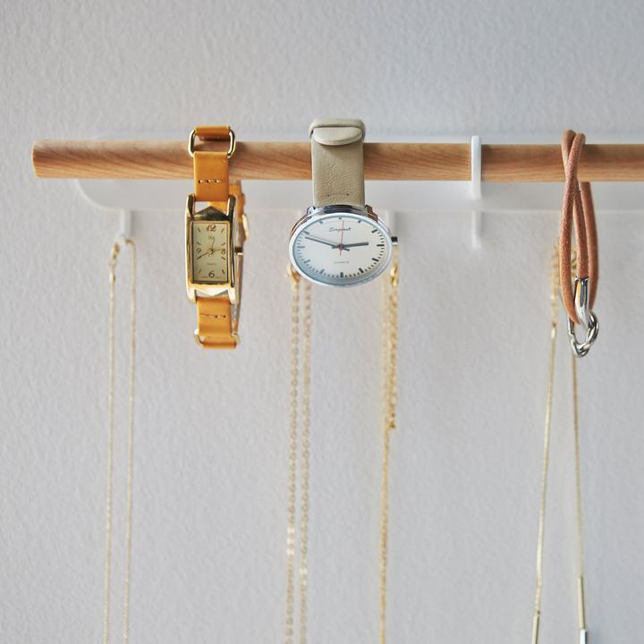 Actual product image Yamazaki TOSCA wall jewellery holder