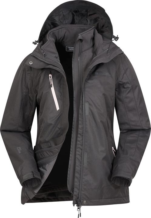 Immagine prodotto Mountain Warehouse Bracken Melange Giacca 3 In 1 Donna (48)