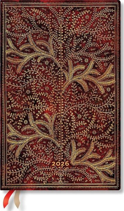 Immagine prodotto Paperblanks PAPERBLAN Agenda Wildwood 2026 FD0690-0 1W/2S HOR Maxi SC DE 13.5x21cm (21 x 13,5 cm, Tedesco)