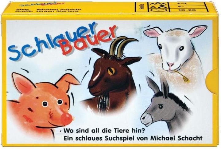 Produktbild ADL81004 - Schlauer Bauer - Kartenspiel (GB, DE, FR, IT), für 2 bis 5 Spieler, ab 6 Jahren (Italienisch)