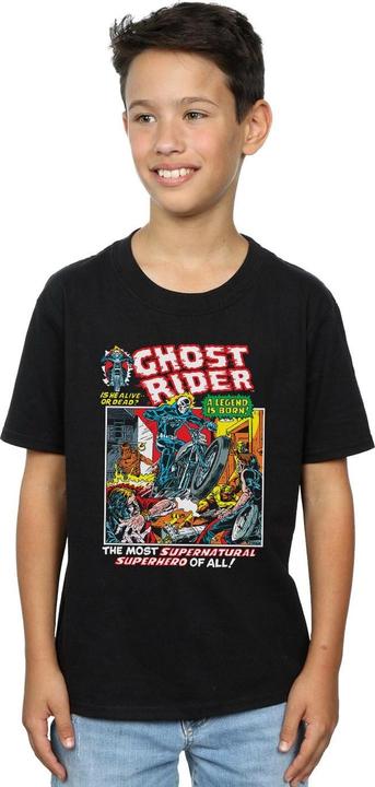 Immagine prodotto Ghost Rider Maglietta Ragazzi (140, 146)