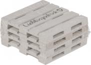 Produktbild Out of the blue Weisse Paletten-Untersetzer Lieblingsdrink, 4 Stück, ca. 10 x 4cm (4 x, Glasuntersetzer)