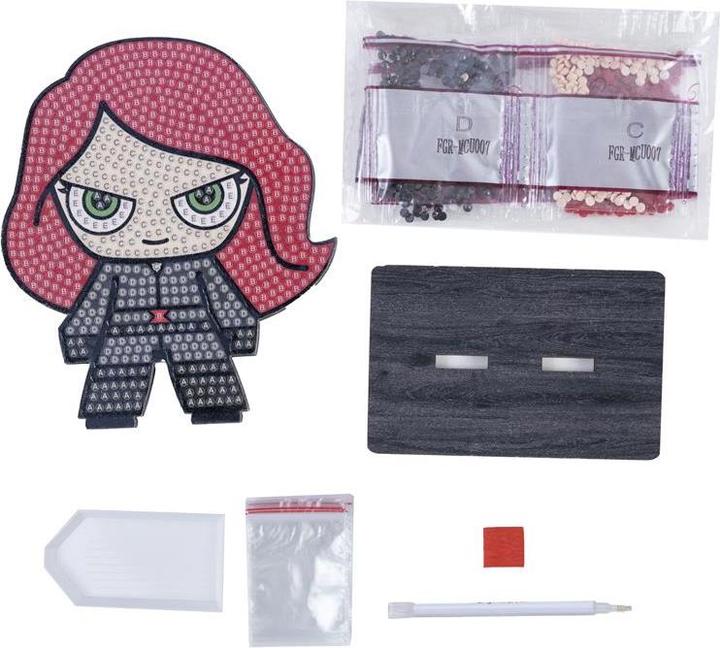 Produktbild Craft Buddy Black Widow, Crystal Art Figur ca. 11x8cm