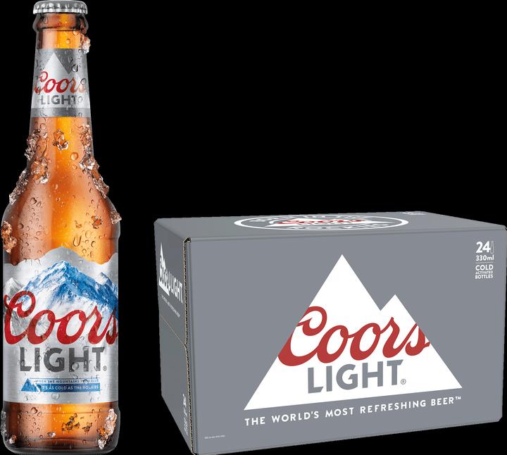 Produktbild Molson Coors Light (24 x 33 cl)