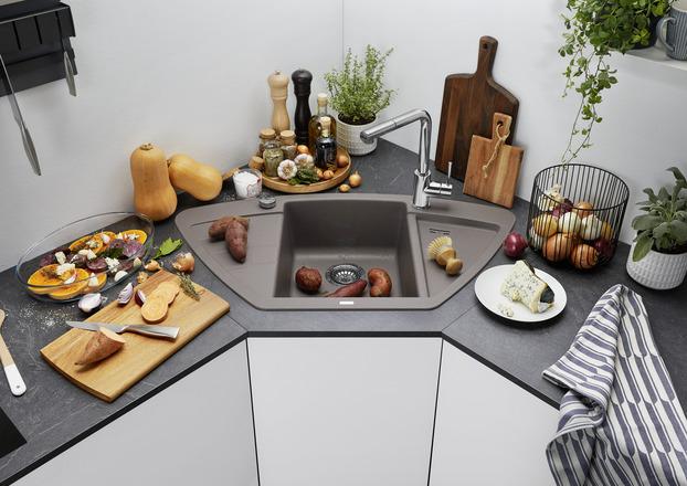 Actual product image Blanco ZIA 9 E (Fitted sink, 93 cm, 51 cm)
