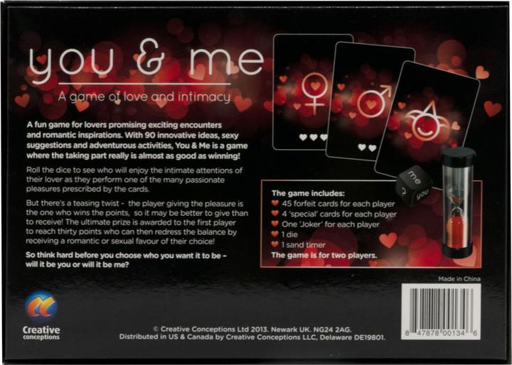 Produktbild Creative Conceptions You & Me (Würfelspiel, Englisch)