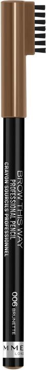 Immagine prodotto Rimmel London Rimmel - Matita per sopracciglia Brow This Way Brow con pennello 006 Brunette 0,25g (006 Brunetta)
