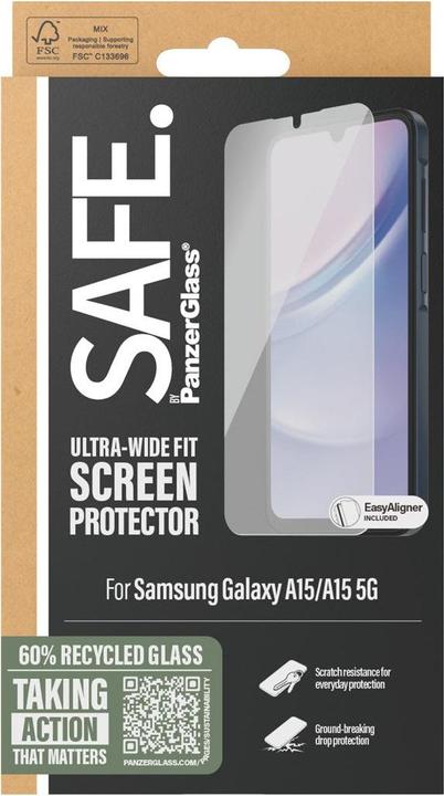 Image du produit Safe Ajustement ultra-large (1 pièce(s), Samsung Galaxy A15 5G, Samsung Galaxy A15)