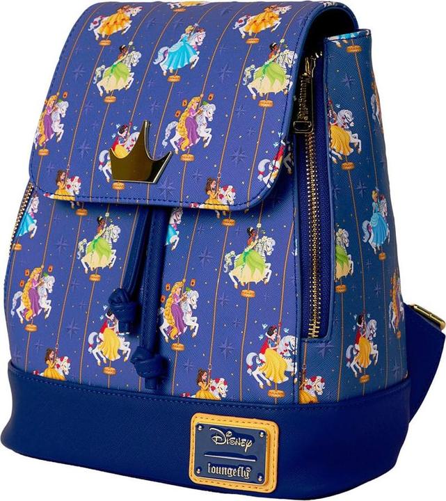 Actual product image Loungefly Disney by Rucksack Mini Princess Carusel