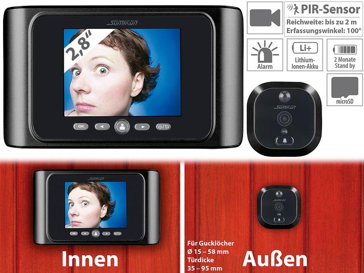 Produktbild Somikon Türspion-Kamera (Digital)