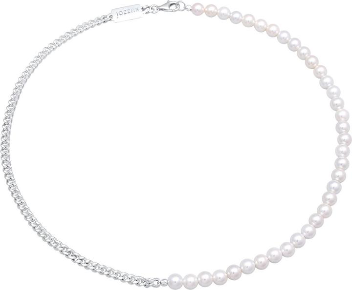 Immagine prodotto Kuzzoi Perla, collana di perle (Argento 925, Perle di conchiglia, Acciaio inossidabile, Nessuna perla)