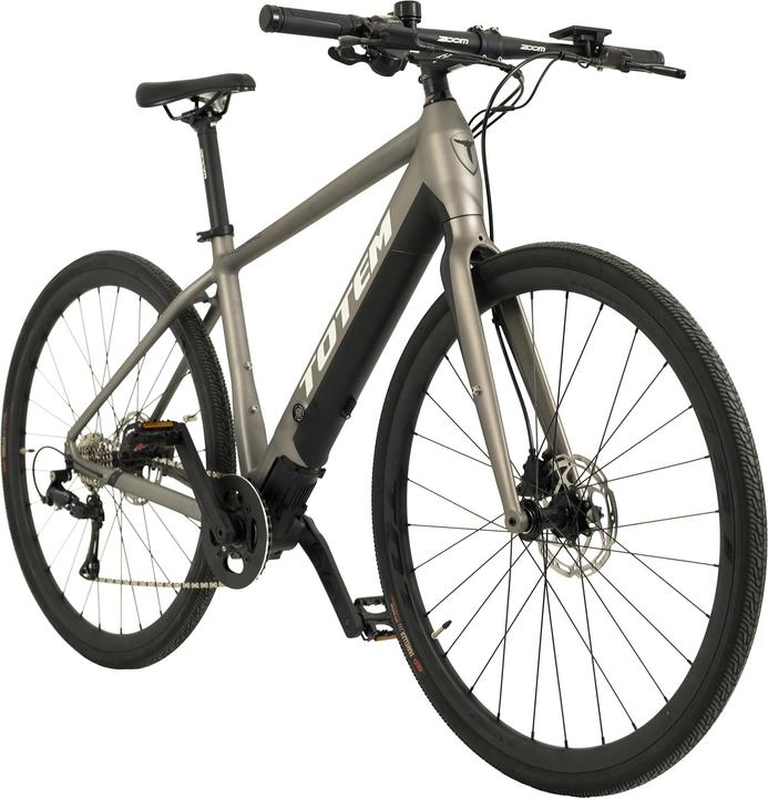 Totem Urban E-Bike Fitness 28" HWD moteur central 70NM / 6,4Ah platine (48 cm)