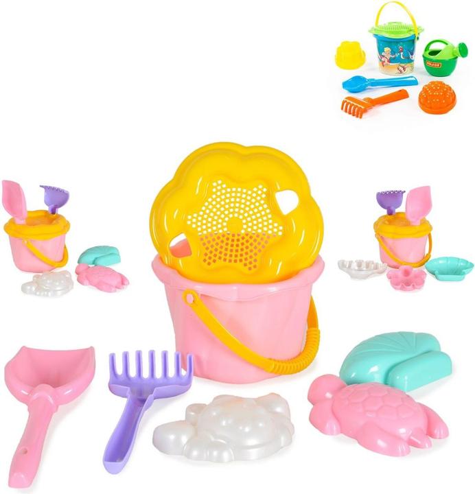Polesie Sandspielzeug-Set 93905, 7-teilig