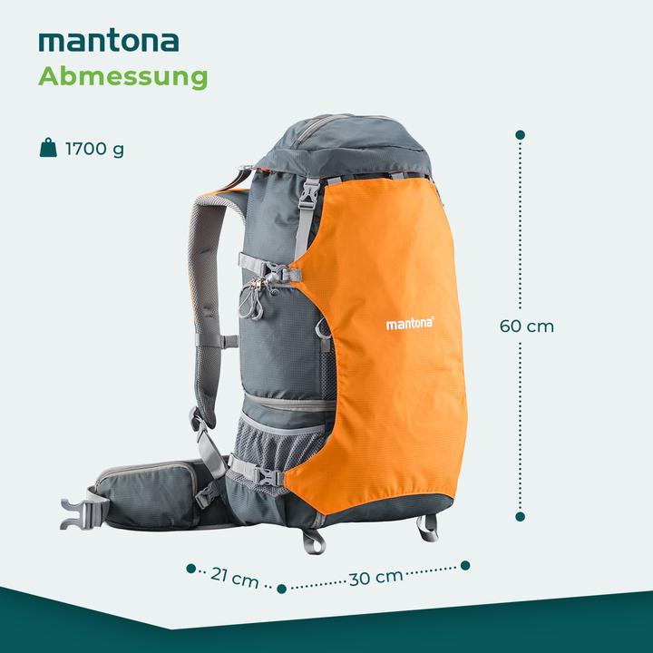 Immagine prodotto mantona elementsPro 40 arancione (Zaino per fotocamera)