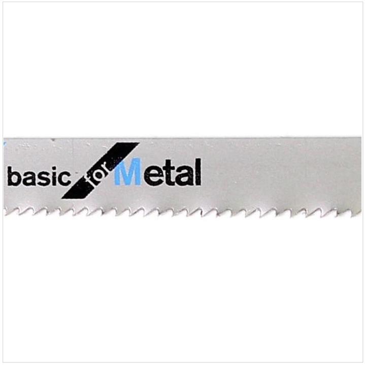 Productafbeelding Bosch Professional Zubehör Stichsägeblatt T 118 A Basic for Metal, 5er-Pack