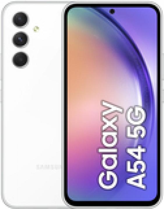 Actual product image Samsung Galaxy A54 5G (256 GB, Awesome White, 6.40", Dual SIM, 50 Mpx, 5G)