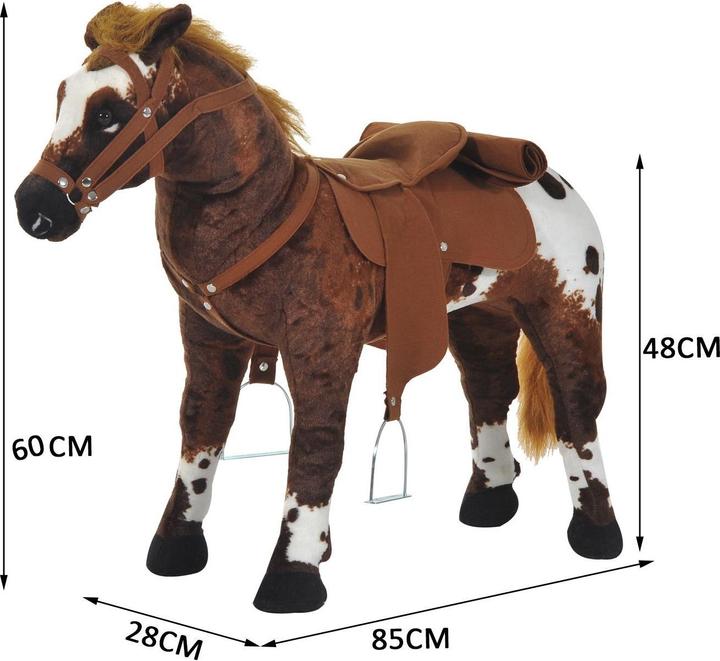 Immagine prodotto Homcom Cavallo da equitazione