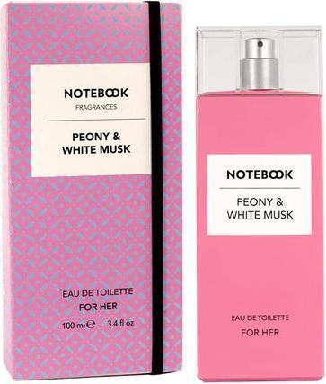 Actual product image Notebook Fragrances Peony & White Musk (Eau de toilette, 100 ml)