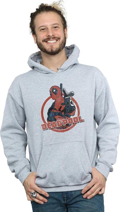 Produktbild Deadpool Gun Finger Kapuzenpullover (S)