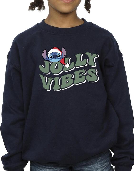 Immagine prodotto Disney Lilo & Stitch Jolly Chilling Vibes Felpa Ragazze (140, 146)