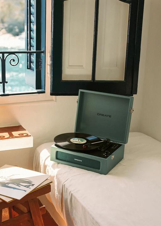 Actual product image Create Record Player Compact (Semi-automatic)