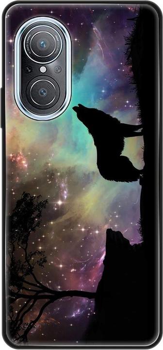 Wolf evening sky