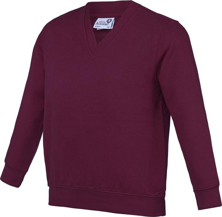 Awdis Academy Sweatshirt VAusschnitt