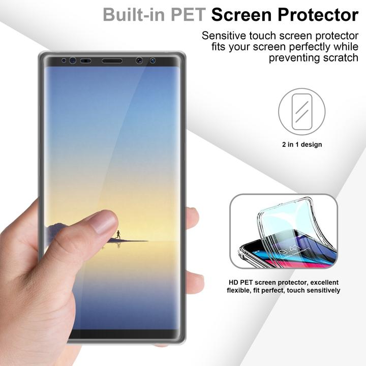 Immagine prodotto Cadorabo Custodia TPU con scafo a 360 gradi (Samsung Galaxy Note 8)