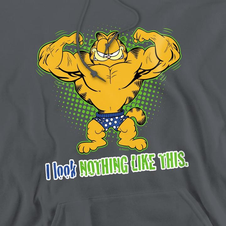 Immagine prodotto Garfield Nothing Like This Felpa con Cappuccio Uomo (M)
