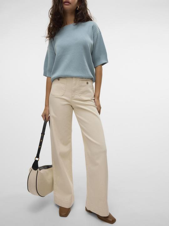 Actual product image Vero Moda VMKAYLA Hohe Taille Weiter Beinschnitt Jeans Weit geschnitten (W26/L30)