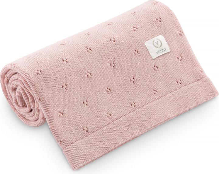 Produktbild Yosoy Babydecke Merinowolle Pink