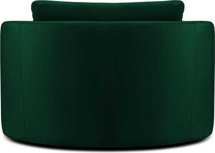 Image du produit Micadoni Fauteuil Pivotant en Velours, "Bliss", 1 Place, 92x92x75 Fabriqué en Europe