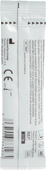 Produktbild Pranarom AROMAFORCE - Hustensirup Junior (20 Stück)