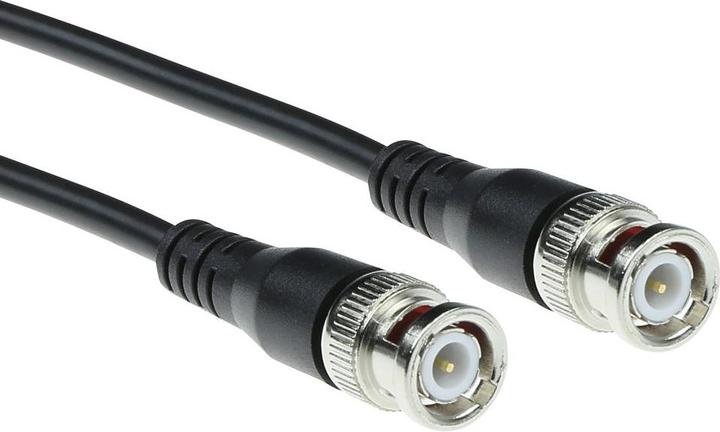 Actual product image RG-58 Patch cable black 50 Ohm 0.25 m (0.25 m)