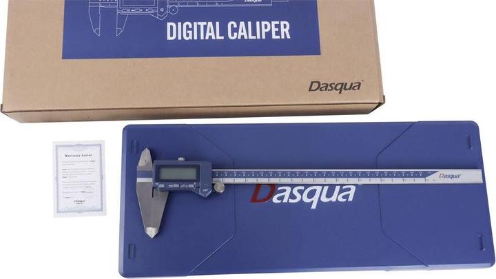 Immagine prodotto Dasqua 2015-2415 Calibro digitale IP67 resistente all'olio Campo di misura (max.): 300 mm Acciaio inox 1 (30 cm)