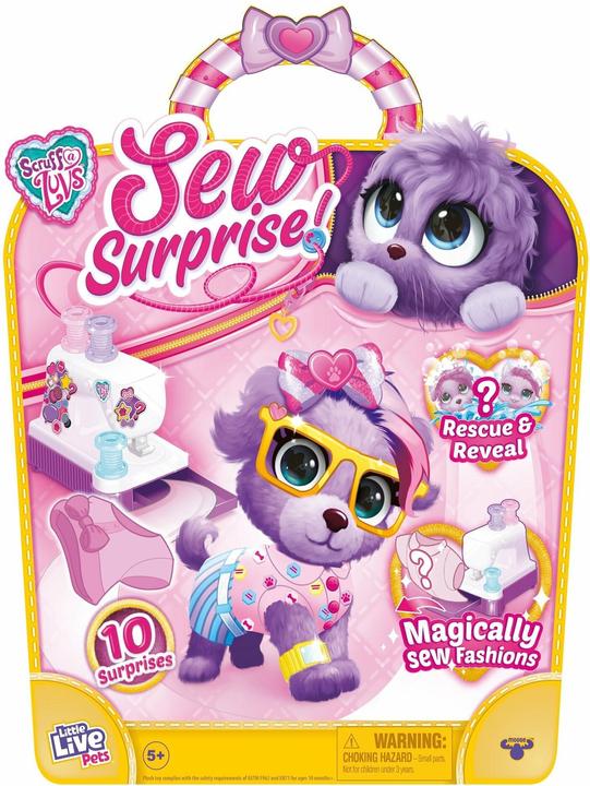 Image du produit Scruff-a-Luvs Sew Wow Purple - (30384)